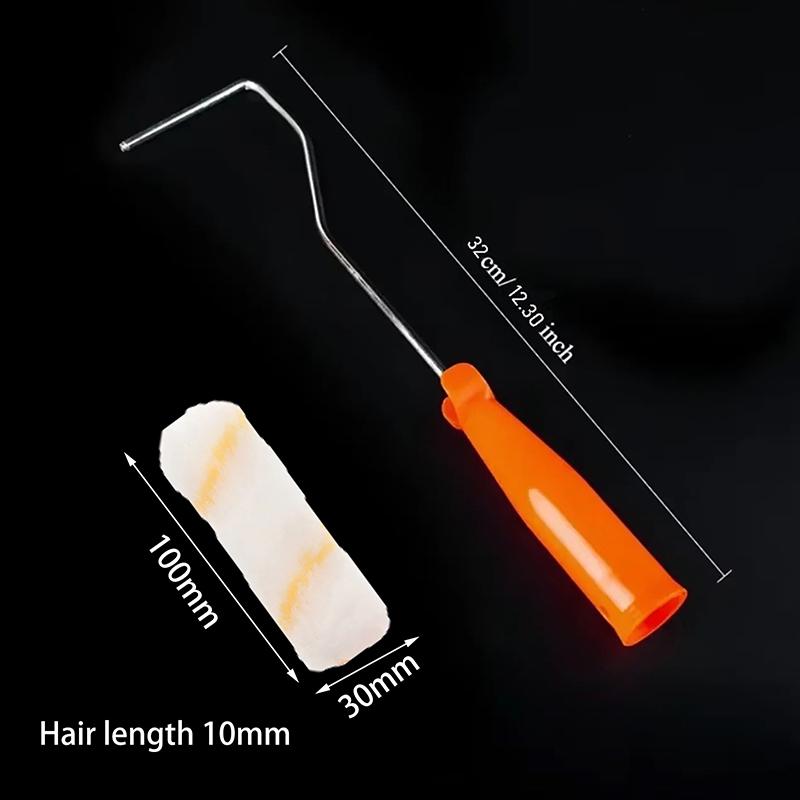 11Pcs Paint Roller Kit: Get Professional-Looking Walls With 4 Inch Rollers & Covers , For El/Restaurant/Commercial