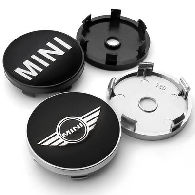 4Pcs 60mm Car Wheel Center Hub Caps Rim Cover Emblem Badge For MINI Cooper One S JCW R56 R53 R57 R59 R60 F54 F55 F56 Accessories