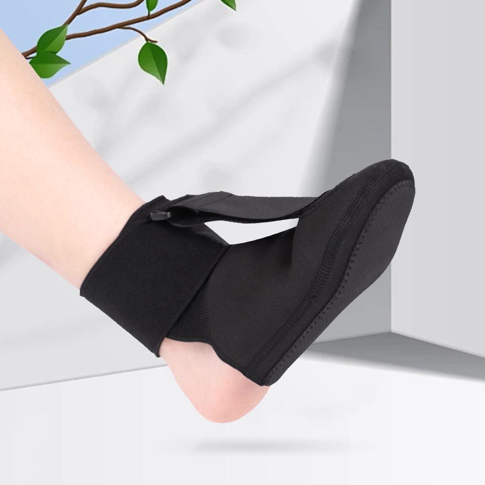 Drop Foot Orthotic Brace Drop Foot Sock Adjustable Foot Rest Sock Neoprene Plantar Fasciitis Dorsal Splint Soft for Men Women