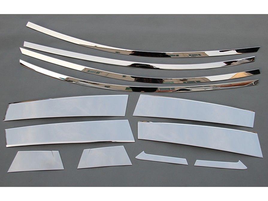 Otai Custom Window Trim for Honda Lingpai: Upper and Center Pillar Bright Strips