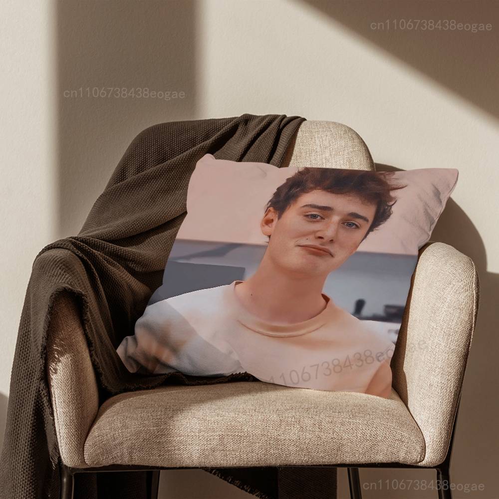 Actor N-Noah S-Schnapp Pillow Case Living Room Sofa Cushion Cover Suitable For Home Bedroom Decoration And Protector