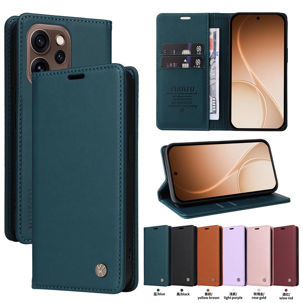 Magnetic Leather Wallet Flip Case for OPPO Reno 15 Realme C85 15X Pro A6 A6X 5G Phone Cover Kickstand Dandelion Butterfly Cat