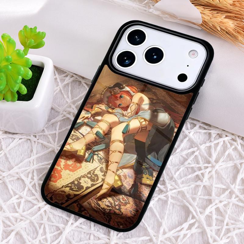 Genshin Nilou Phone Case for iPhone 17 Air 16 15 11 12 14 13 Pro Max Shockproof Cover