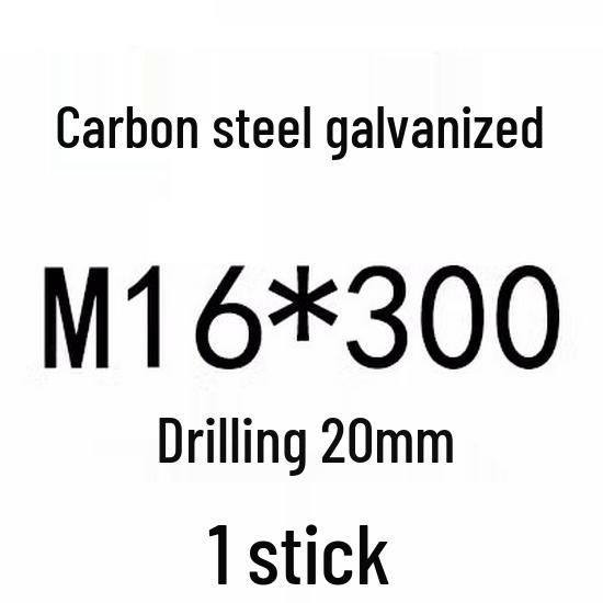 Extra Long Expansion Screws Set - Pull-Out Bolts M6/M8/M10/M12/M14/M16 in Various Sizes (200x250x300x400)