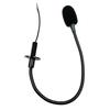 Omnidirectional Gooseneck Mic Metal Hose Microphone with Bare End Cable for Public Transport and Live Broadcasting