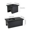 Pitcher Rinser Stainless Steel Free From Opening Kitchen Sink Automatic Glass Cup Washer for Hotel Bar Coffee Milk Tea Cup Black