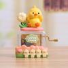 Creative Cute Girl Hand Crank Series Musical Box - Cute Girl Decorative Figure for Music Birthday Gift - Eight-Note Box