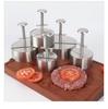 Stainless Steel Non-stick Hamburger Press for Kitchen