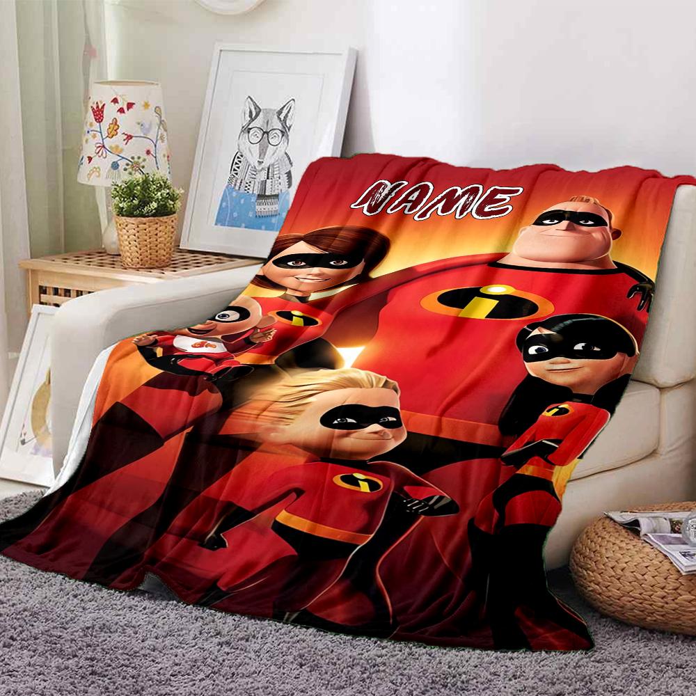 Custom Name Animal Adventure Ride blanket for Couch & Bed, Plush Cozy Fuzzy Blanket Super Soft & Warm Blankets for Fall and Winter. 0908167