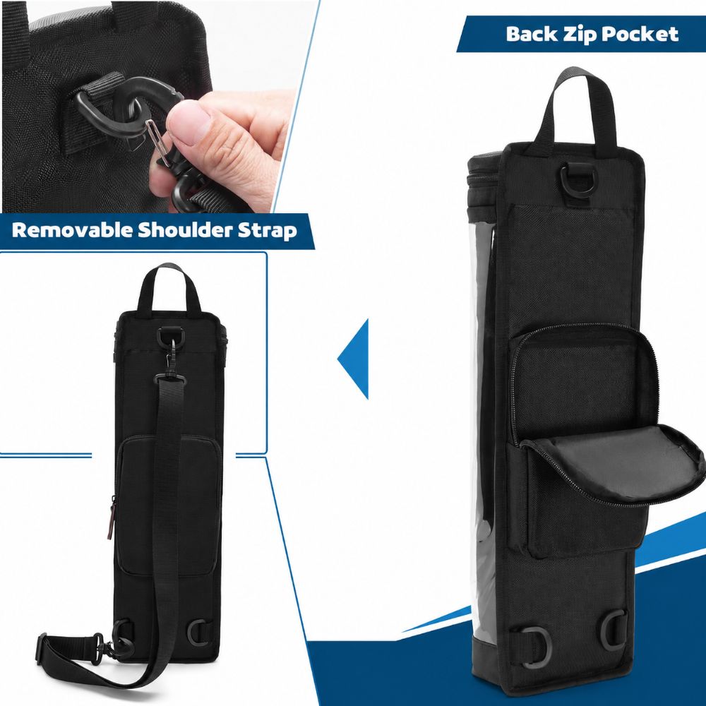 Large Capacity Gaming Playmat Case Shoulder Strap Playmat Carrying Case  Card Game Accessories