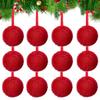 12/24Pcs Christmas Decoration 6cm Xmas Ball Christmas Tree Pendant Ornament for Home Decor Navidad New Year Gift 2026 Accessory