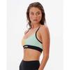 Rip Curl VaporCool Bra Top and Mirage Run Swim Surf Sea Mint XS Women's (Moisture-Wicking, Quick-Drying, Antibacterial, Odor-Resistant) [GTEOB9 /