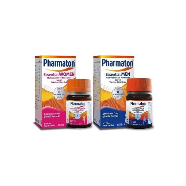 Pharmaton Essential Men 30 Capsules + Women 30 Capsules
