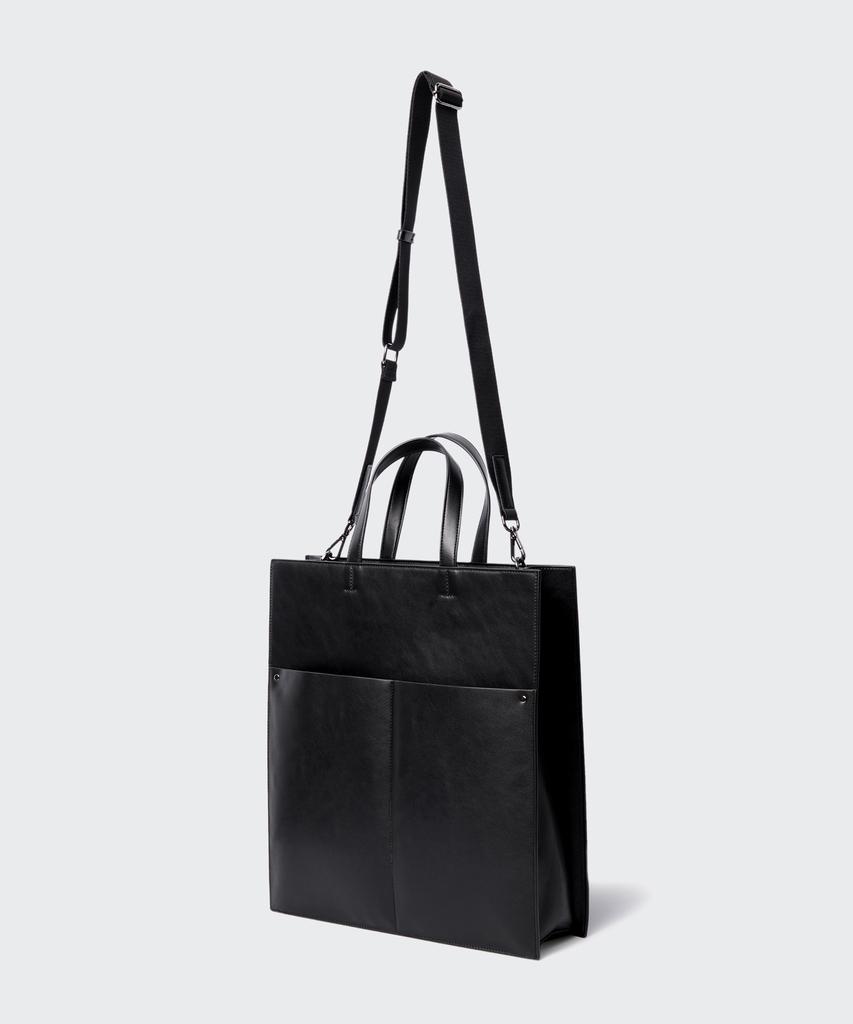 Musinsa Standard Synthetic Leather Two-Pocket Tote Bag