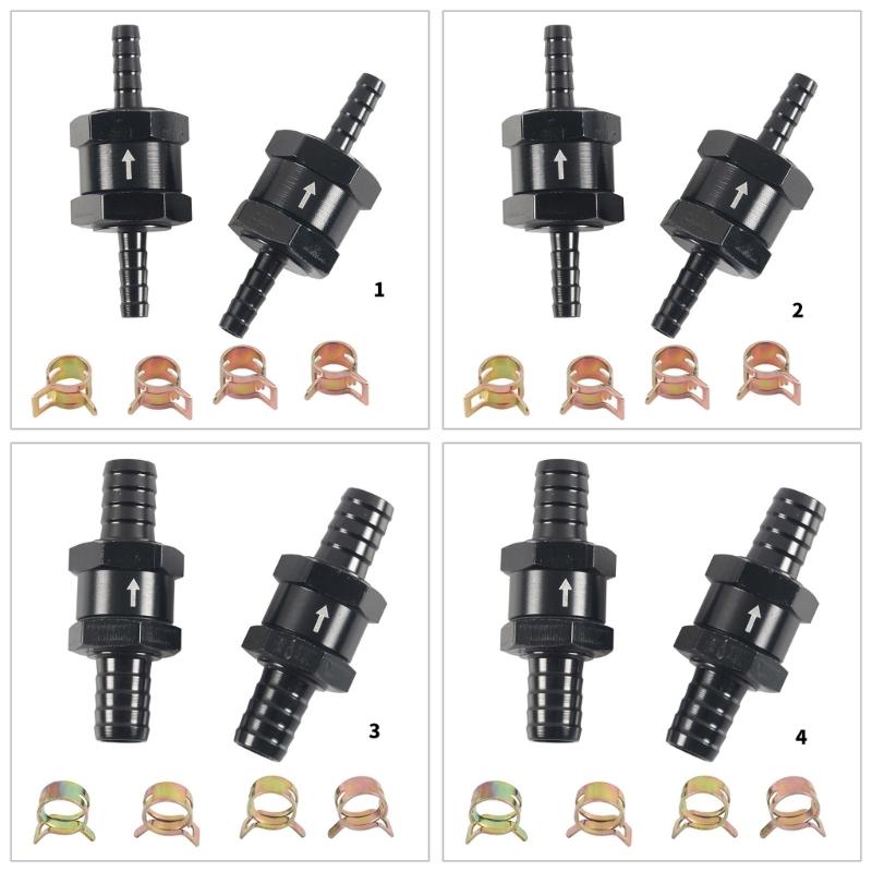 Inline One Way Check 1/4'' 5/16'' 3/8'' 1/2'' Fuel Check for Fuel Oil Line Modified Accessories