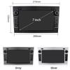 Ossuret Intelligent 8G 128G Android 12 Car Radio For Opel Astra H J 2004 Vectra Vauxhall Antara Zafira Corsa C D Vivaro Meriva 4G Carplay GPS Player