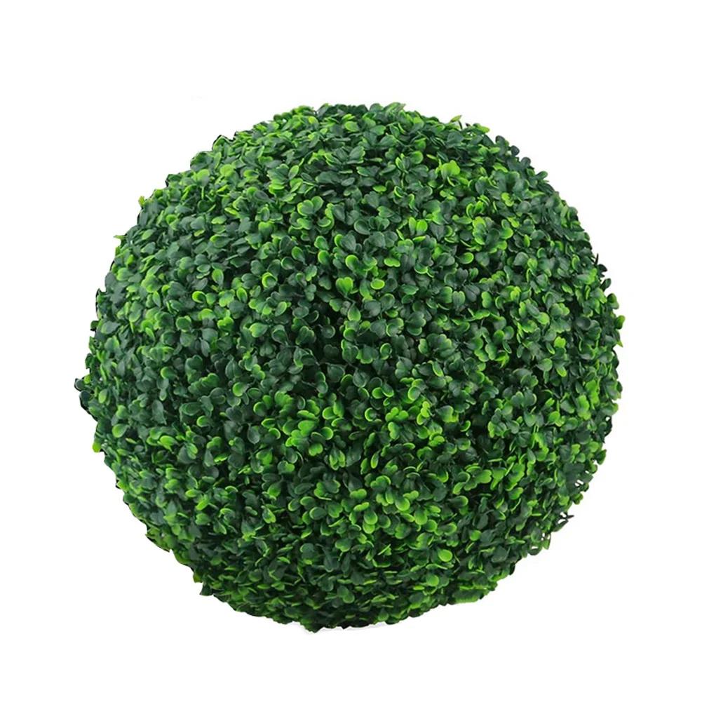 12-40cm Artificial Grass Topiary Balls Hanging Ball For Wedding Party Diy Hotel Home Yard Garden Decoration