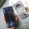 DJ Music Retro pentru Samsung Galaxy S21 Ultra Plus Note 20 10 9 8 S10 S9 S8 S7 S6 Edge Plus Husa neagra pentru telefon