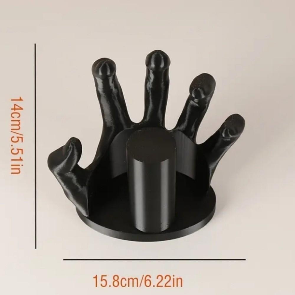 Gothic Style Bathroom Paper Holders Black Witch Hand Tissue Holder  Bathroom