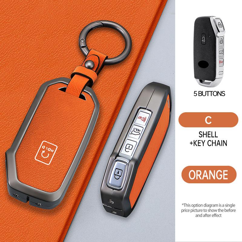 3/4/5 Buttons Key Cover Car Key Case for KIA Sportage Ceed Sorento Cerato KX5 KX-CROSS Forte K3 K5 K8 Ray Opatima Soul Telluride