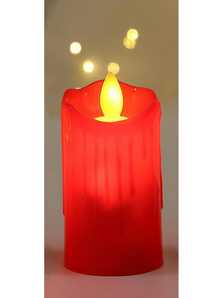 LED Swinging Heart Candle Light - Perfect for Christmas, Birthdays, Weddings, and New Year Celebrations.