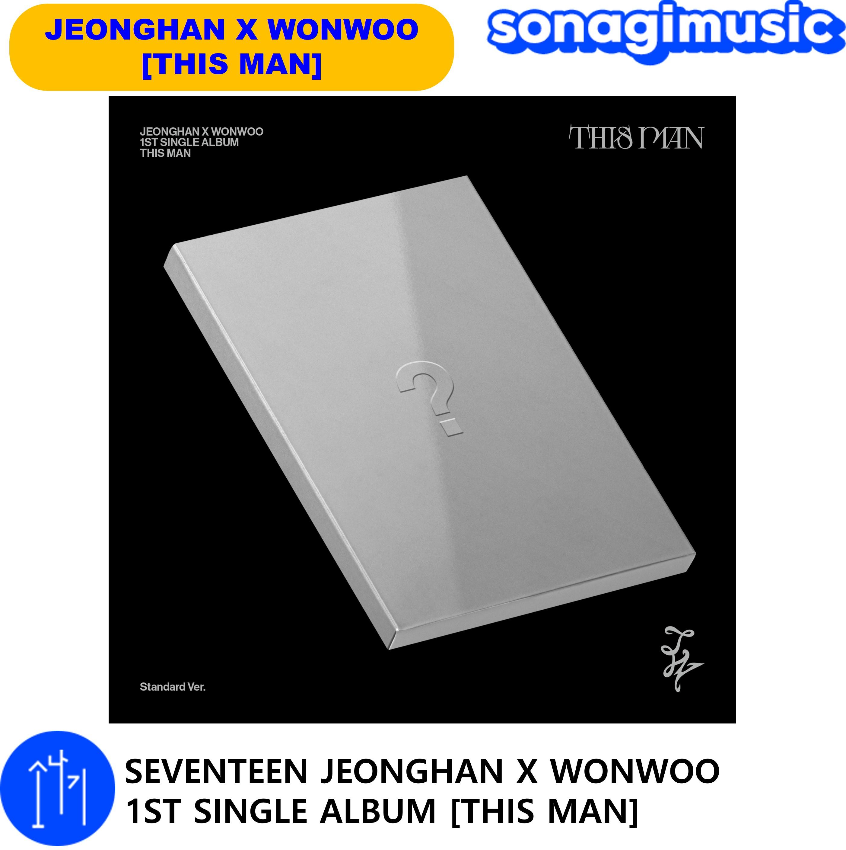 

[6/17] [предзаказ] SEVENTEEN JEONGHAN X WONWOO 1ST SINGLE ALBUM [THIS MAN]