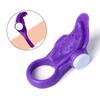 Vibrating Penis Ring Clitoral Stimulator Cock Rings Vibrator for Man Delay Ejaculation Sex Toys For Couple
