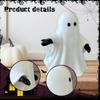 Cute Figurine Halloween Decoration with Light Decorative Lamp Small Statue Home Decor for Party