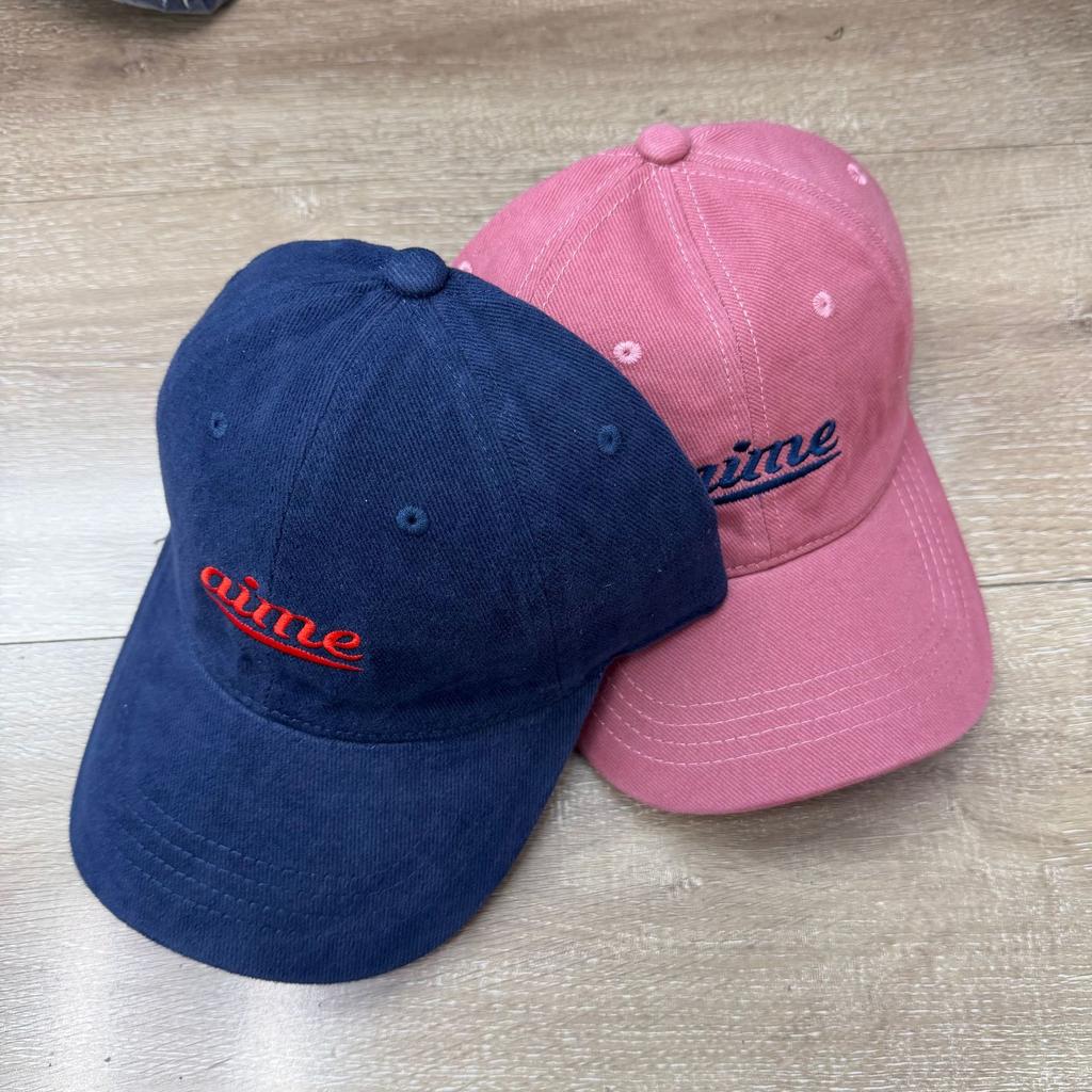 Fashion Hat New Simple Embroidery Small Letter Grinding Baseball Hat Men's and Women's Big Head Circumference Casual Soft Top Cap
