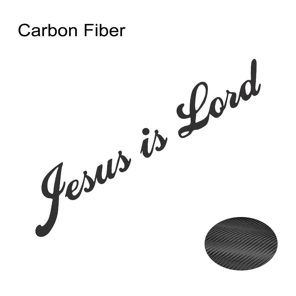 Jesus is Lord Sticker Car Body Window Christian Christ Religious Vinyl Decal Letter Graphics Motorcycle Truck Laptop Accessories