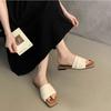 Fashion Summer Slipper Women Shoes Ladies High Quality Slides Sandals Womens Shoes New Fashion Design Beach Flat Shoes Female Slippers