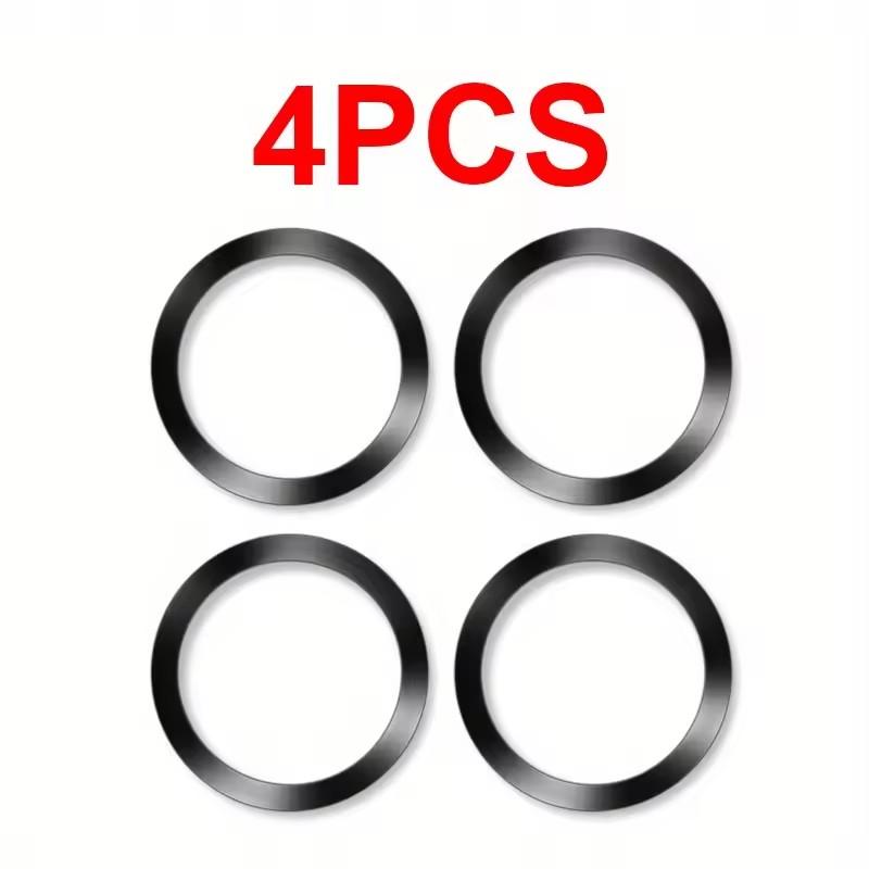 Universal Metal Rings Sticker for Magsafe Magnetic Wireless Charger for iPhone Samsung Xiaomi Car Phone Charger Plate Iron Sheet