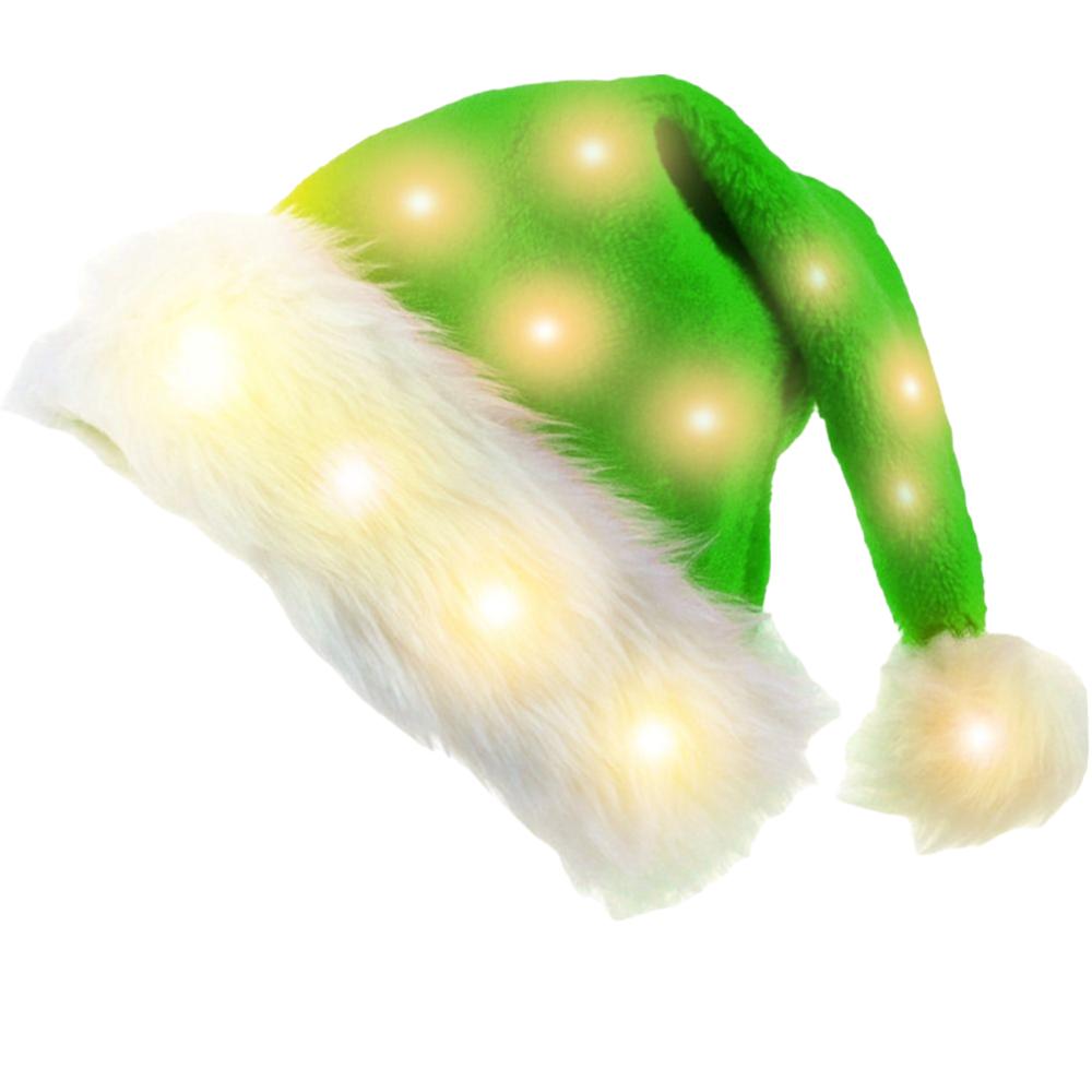 Leuchtende Rote Aufleuchtende Weihnachtsmütze Blinkende Lichter Rote Weihnachtsmütze Weihnachts Mütze Weihnachtsgeschenke