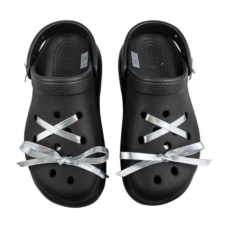Crocs Classic Crush Clog Clogs Unisex Black