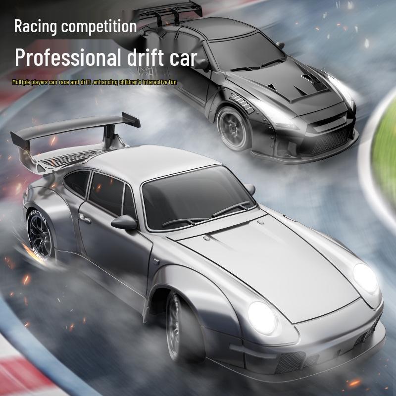 Professional RC Racing Car with Full Throttle & Steering, Dual Motor Drift Capability - Model 993RC