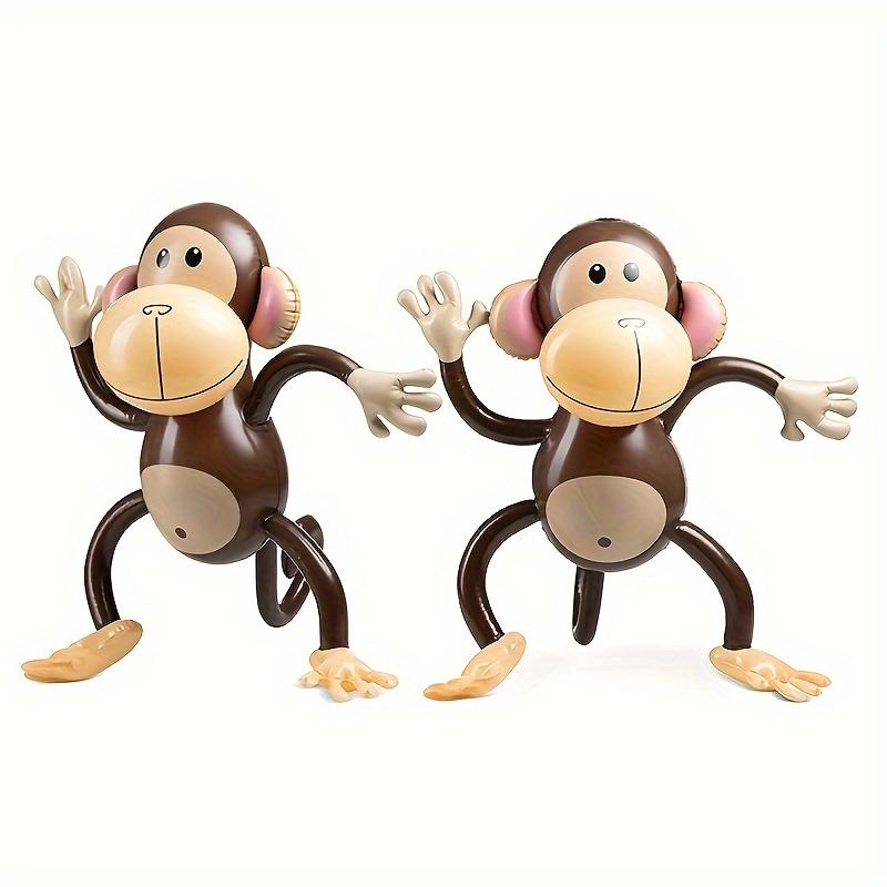 Giant Inflatable Monkey Pool Float - Durable Pvc, Perfect For Beach & Party Fun, Suitable For Ages 14+