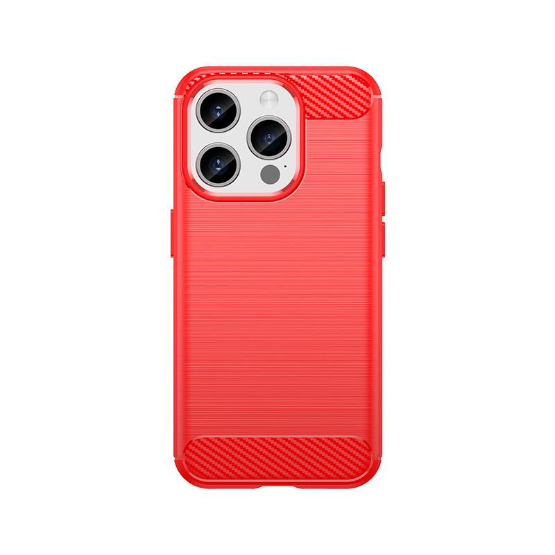 For iPhone 16 Pro Max Case Cover For iPhone 16 Pro Capa Shockproof Bumper Carbon Fiber Soft Silicon Fundas For iPhone 16 Pro Max