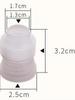 Hot sell 10Pcs Pastry Tool Small Decorating Nozzle Cake Decoration Converter Coupler Cake Tool Converter Icing Pipe Nozzle Tips