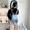Harajuku Aesthetic  Backpack Women Preppy Style Nylon Bow Chic Casual Backpacks Female Vintage Fairy Core