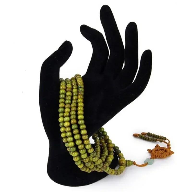 Buddhist Sandalwood Necklace Prayer Beads Mala Bracelet Buddha Tibet Accessories for Women