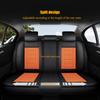 5-Seat Full Set Car Seat Covers, Skin-Friendly Breathable Perforated Leather, Comfortable & Durable All-Season Universal Fit