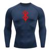 2025 Men's Quick-Dry Running T-Shirt: Breathable, Sweat-Wicking, Tight-Fit Gym Base Layer