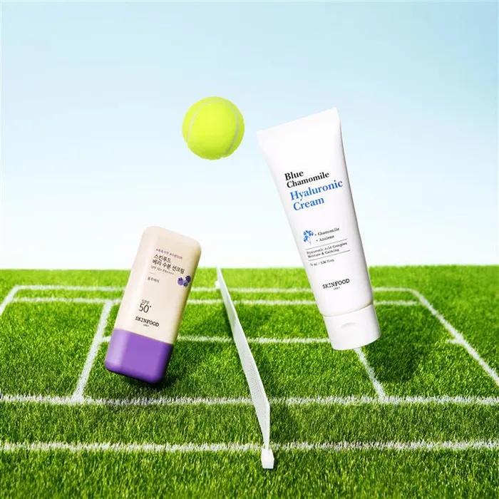 [Mul-tteok Duo/Yoon-gyeol-gwang] Blue Chamomile Cream 70ml & Berry Hydration Sun Cream 50ml