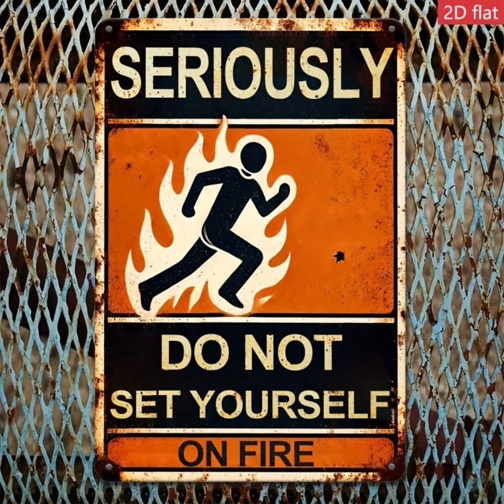 Retro Metal Paintings, Furniture, Living Room Decoration 20x30cm