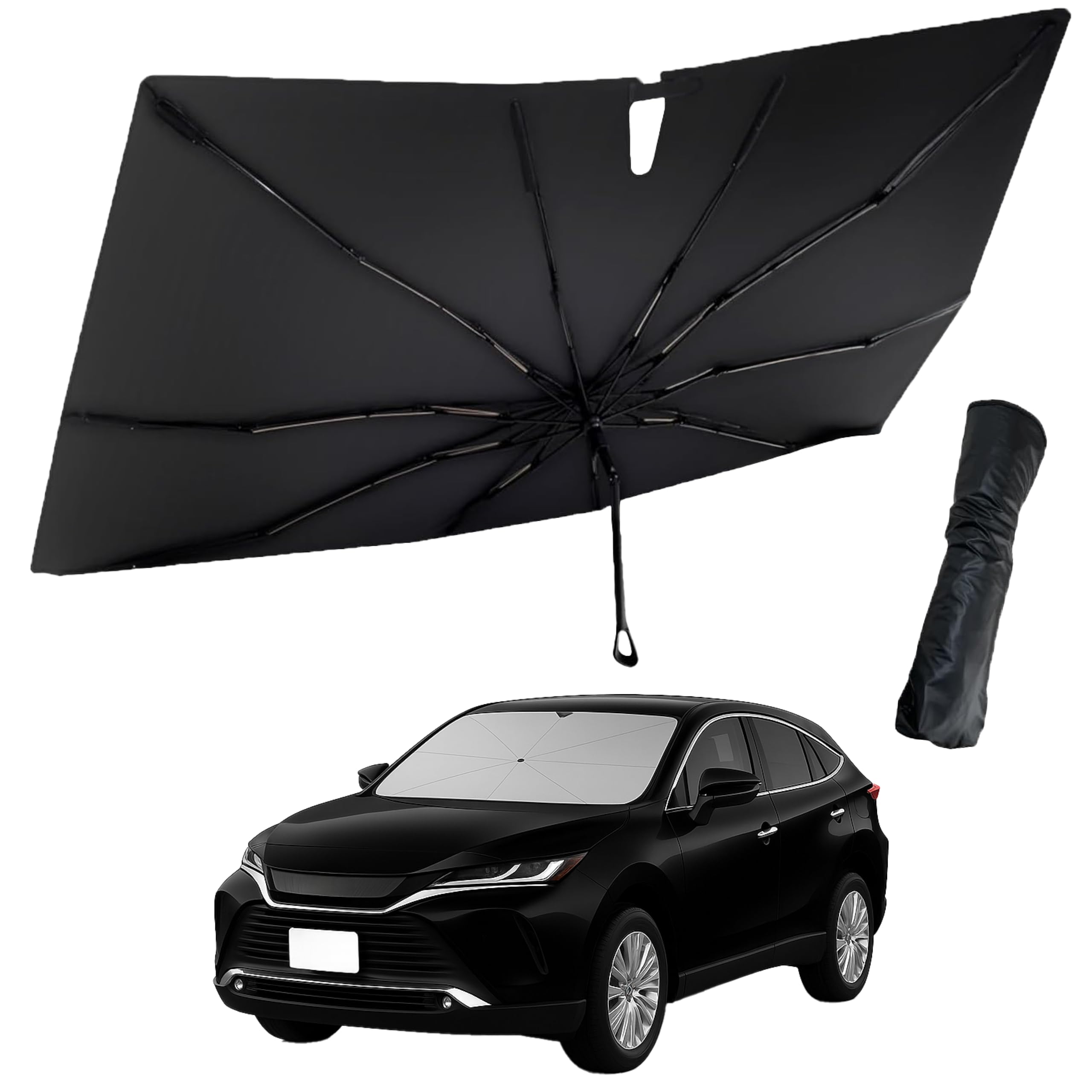 Latest Compatible with the New Harrier 80 Sunshade with Silicone Sun Easy Storage Bag Compact Design [2026 Model] Series, Umbrella-Style Grip,