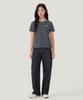 COVERNAT WOMAN Striped T-Shirt Navy
