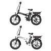 KOOLUX X11 750W Motor 48V23.4 Ah Battery Dual Battery E-bike City Foldable Electric Bicycle 20 Inch Fat Tires Electric Bike