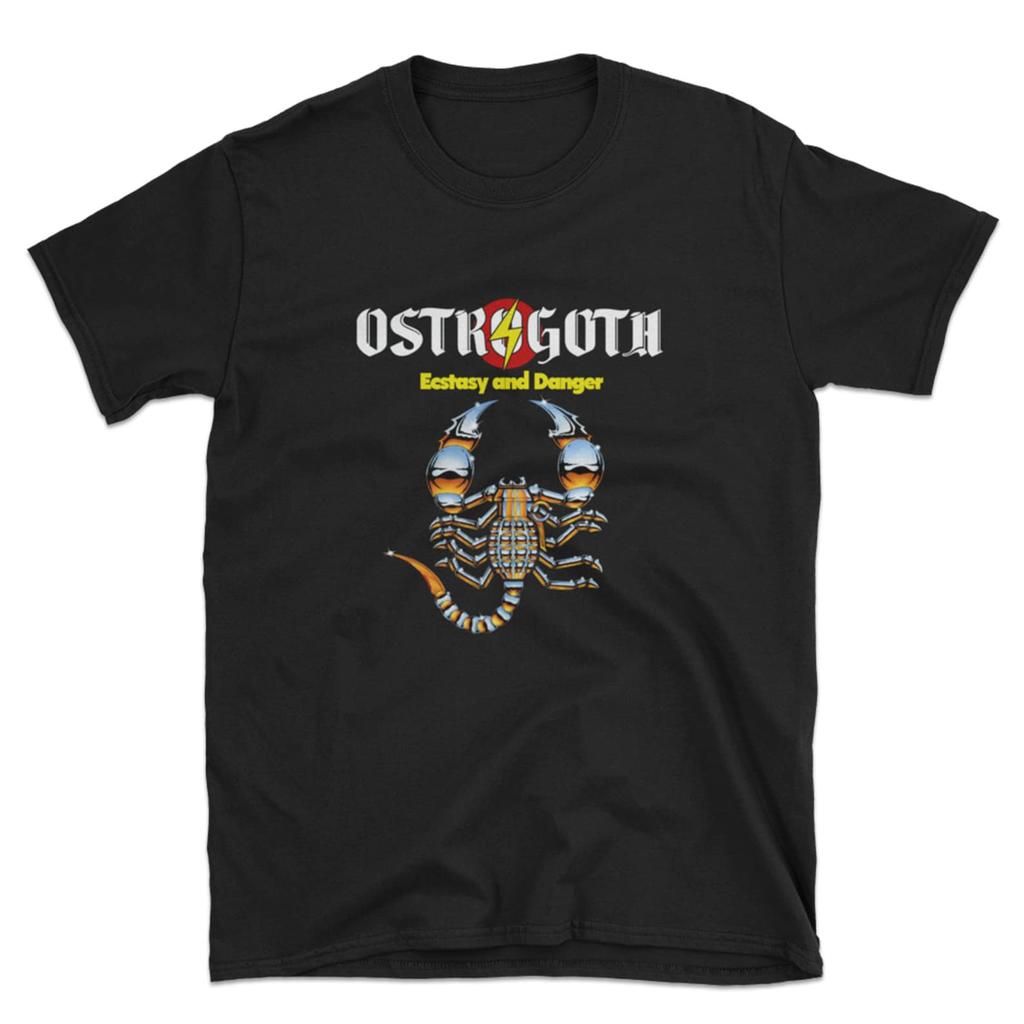 Rare Ostrogoth Ecstasy and Danger Unisex T shirt, Scorpions, Accept, NWOBHM, 80s Metal