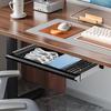 Kyododoya Hidden Drawer Storage 52cm Depth X 28cm Width X with Small Item Wood Screw Office Style A Under-Table Rack, 3.5cm Height, Dividers,