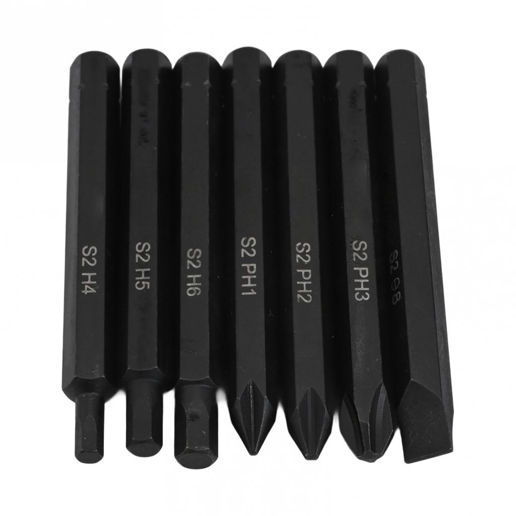 Screwdriver Bits for Electric Manual Drill 36mm 80mm 8mm Hex Shank PH Series